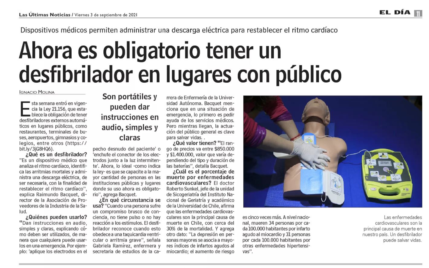 Dispositivos médicos - Las últimas Noticias