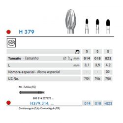 Fresa Carbide Huevo Acabado 12 Filos A/V - C/A