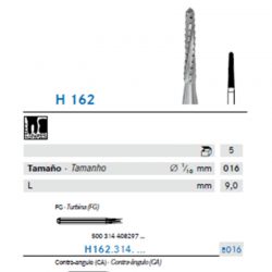 Fresa Carbide Tronco cónica Cortador  Hueso