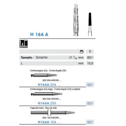 Fresa Carbide Cónica P/ Hueso Tipo Lindemann Corte Especial Cruzado