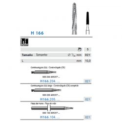 Fresa Carbide Tronco Cónica P/ Hueso Tipo Lindemann