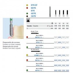 Fresa Diamante Torpedo Con Bisel – A/V