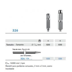 Mandril P/ Pulidores Oclusales – P/M