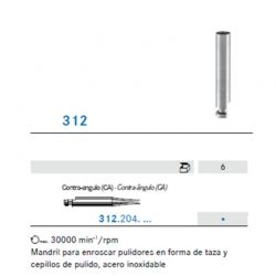 Mandril P/ Enroscar Pulidores – C/A