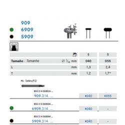 Fresa Diamante Rueda C/ Bordes Redondeados – A/V Y C/A
