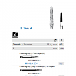 Fresa Carbide cónica P/ Hueso Tipo Lindemann Con Corte Especial Cruzado – cirugía – C/A - P/M