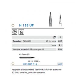 Fresa Carbide Tronco Cónica Para Acabado 30 Filos Ultrafino - A/V