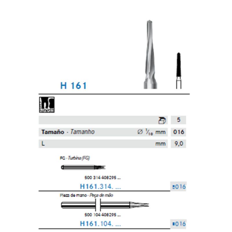 Fresa Carbide Para Hueso Tipo Lindemann - Cirugía – C/A – P/M