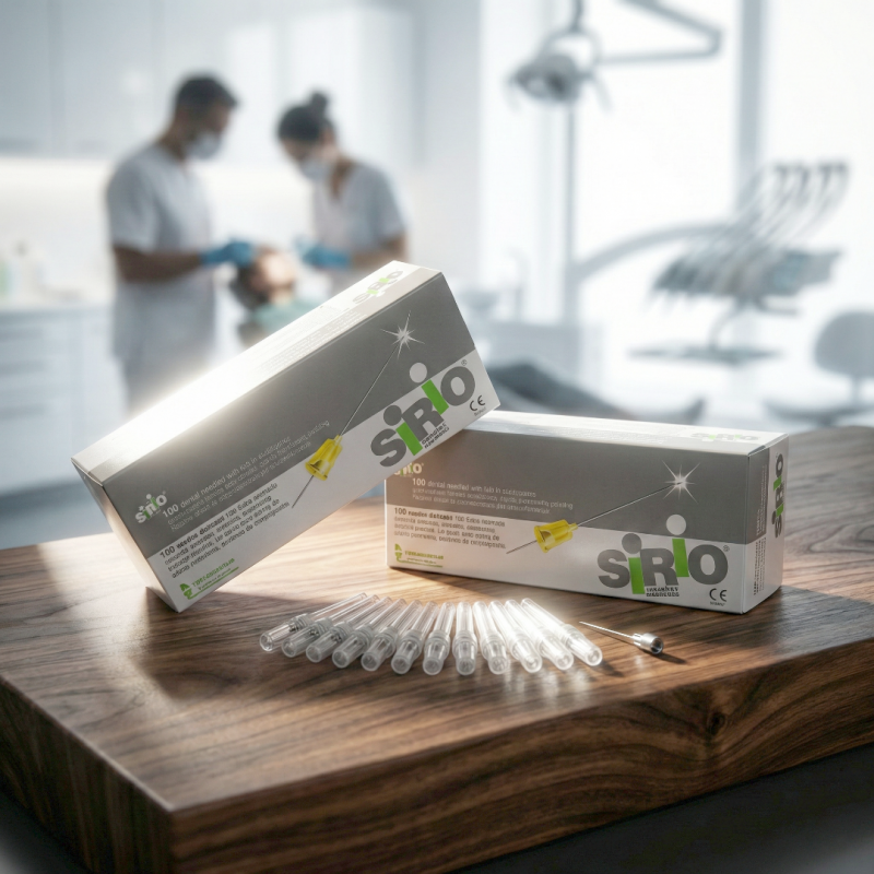 AGUJA DENTAL CORTA SIRIO