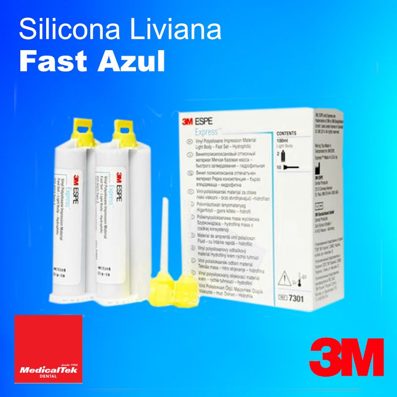 Silicona Liviana Fast Azul Silicona Liviana Fast Azul