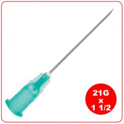 AGUJA 21G X 1 1/2