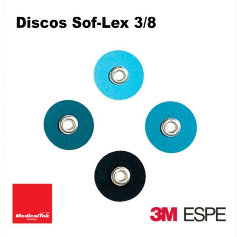 Discos Sof-Lex 3/8