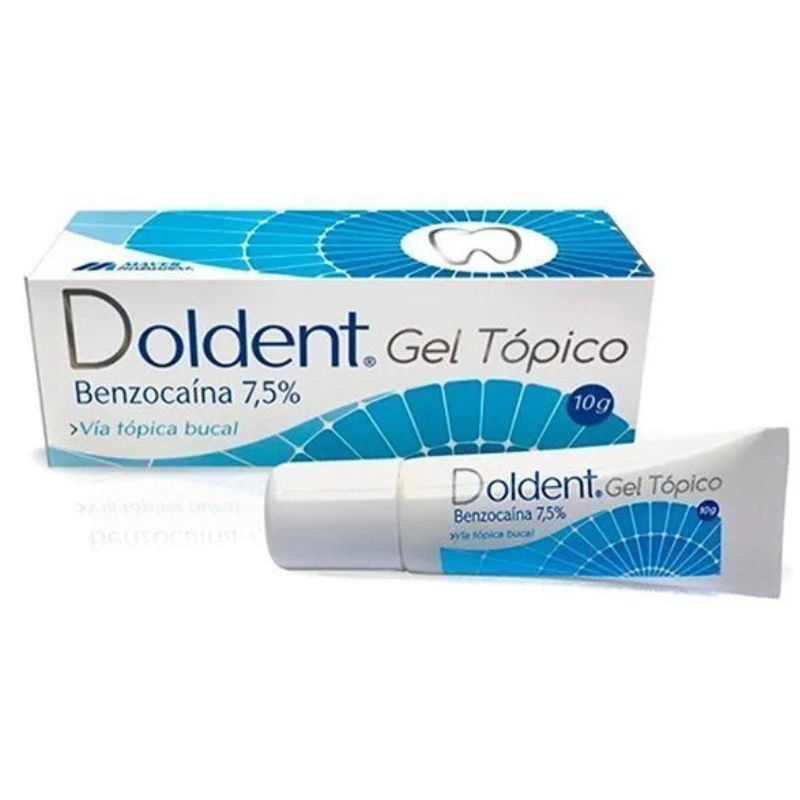 DOLDENT Gel Tópico 10g – Benzocaína 7,5% DOLDENT Gel Tópico 10g – Benzocaína 7,5%